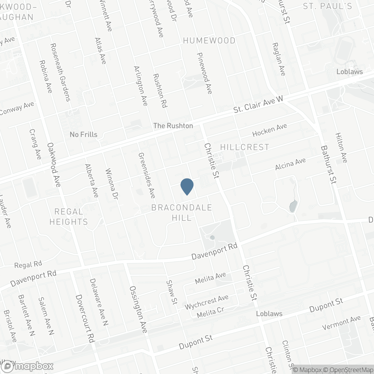 166 RUSHTON ROAD, Toronto, Ontario M6G 3J1